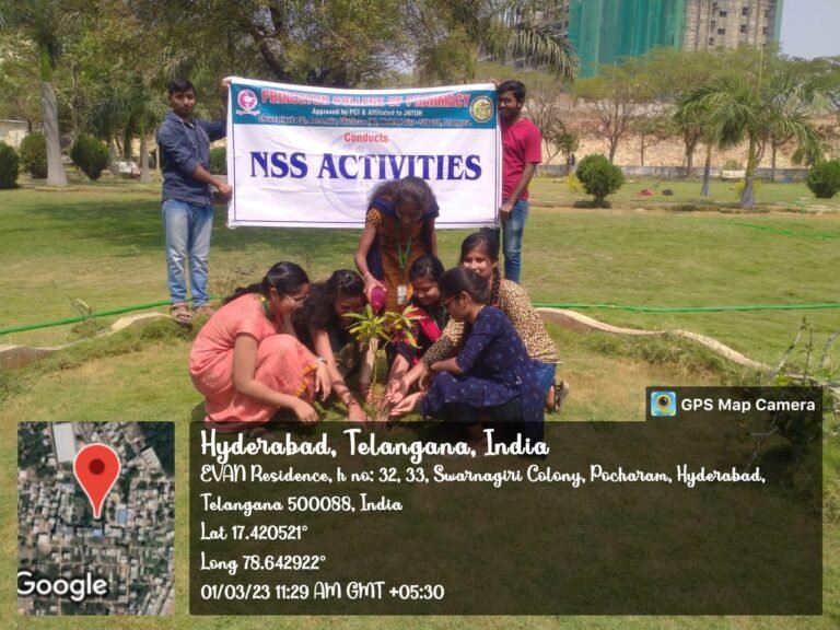 Empowering Communities Through NSS: Outreach Initiatives at Princeton College of Pharmacy